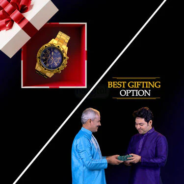 Golden Stylish Watch (MGW15) - Image 5
