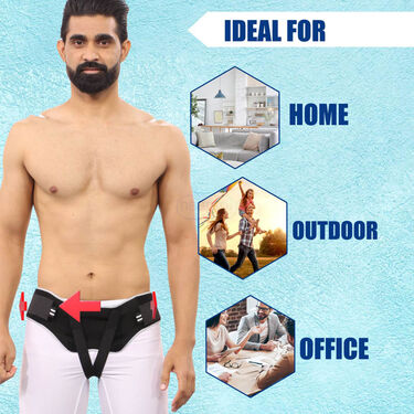 Inguinal Comfortable Hernia Support Belt for Men (PRS52) - Image 6