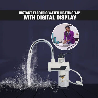 Instant Electric Water Heating Tap with Digital Display (WH2)