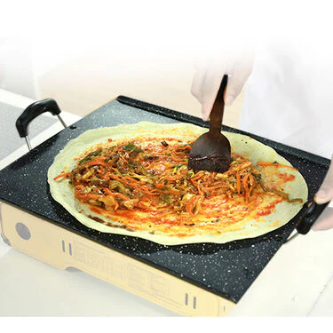 Jumbo Non Stick Dosa Tawa + Free Dosa Batter Spoon + Wooden & Nylon Spatula + Vegetable Masher (1PT1BS2) - Image 4