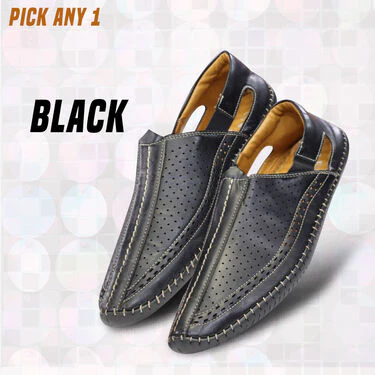 Leatherite Sandal Pick Any 1 Free leatherite watch + Sunglasses + Wallet (SW87) - Image 4