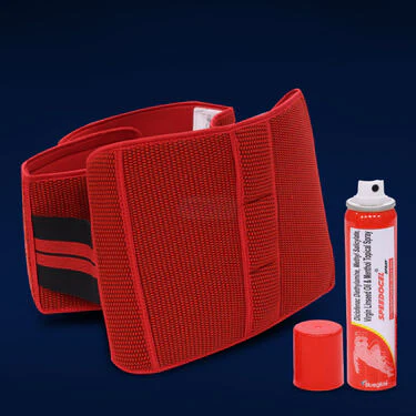 Magnetic Back Support Belt with Pain Relief Spray (PRS65) - Image 2