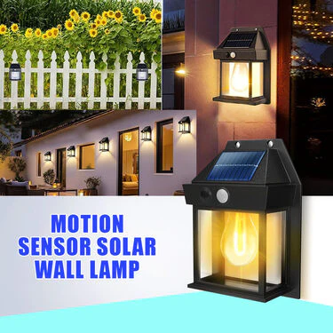Motion Sensor Solar Wall Lamp (D1)
