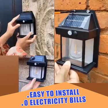 Motion Sensor Solar Wall Lamp (D1) - Image 6