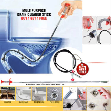 Multipurpose Drain Cleaner Stick - BOGO