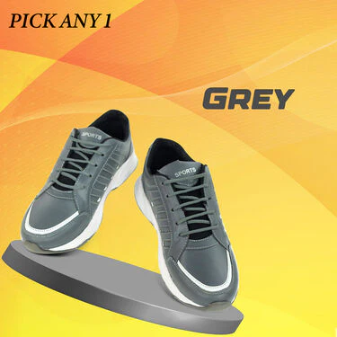New Sports Shoes Pick Any 1 - Free Stylish Watch + Sunglasses + Aluminium Wallet (SW84) - Image 2