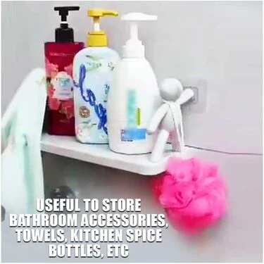 No Drill Shelf for Kitchen & Bathroom Wall - Image 6