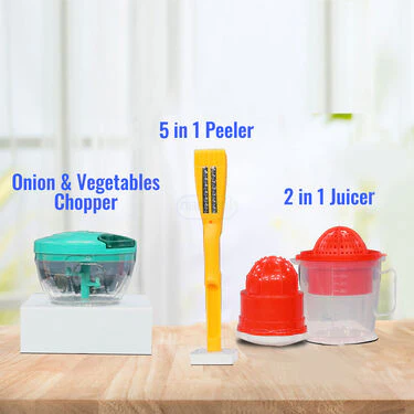 Onion & Veg Chopper + Juicer + Peeler (CHOP4) - Image 2