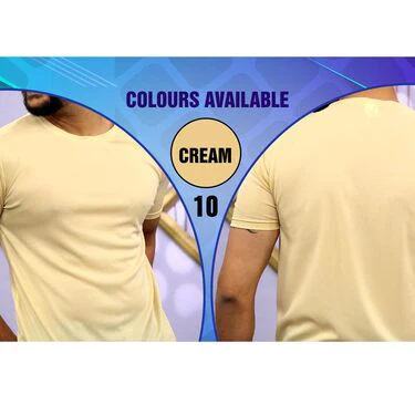 Pack of 10 Round Neck T-shirts with Free Digital Watch - Image 11