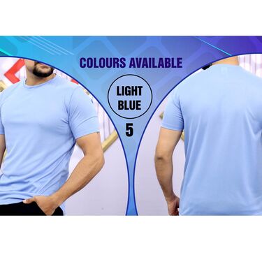 Pack of 10 Round Neck T-shirts with Free Digital Watch - Image 6