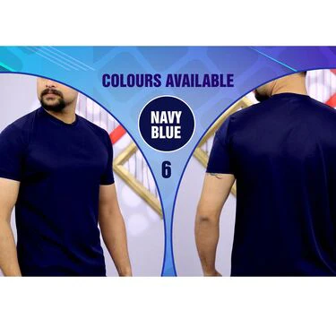 Pack of 10 Round Neck T-shirts with Free Digital Watch - Image 7
