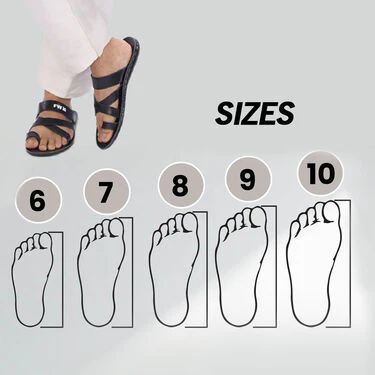 Pack of 2 Men's Madras Sandals with Free Sunglasses (SW86) - Image 6