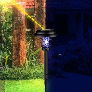 Pack Of 2 Solar Powered Mosquito & Insect Killer - Image 3