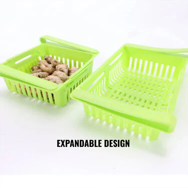 Pack of 4 Adjustable Fridge Storage Rack (4FR1) - Image 5