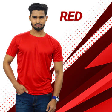Pack of 5 Round Neck T-shirts with Free Designer Watch (5RTW-3) - Image 6