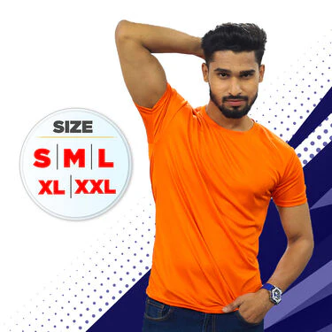 Pack of 5 Round Neck T-shirts with Free Designer Watch (5RTW-3) - Image 8