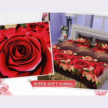 Pack of 8 Double Bedsheets + 16 Pillow Covers (8BS) - Image 12