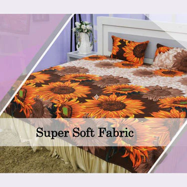 Pack of 8 Double Bedsheets + 16 Pillow Covers (8BS) - Image 5