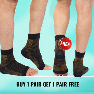 Pain Relief Compression Socks - Buy 1 Pair Get 1 Pair Free (PRS55) - Image 2