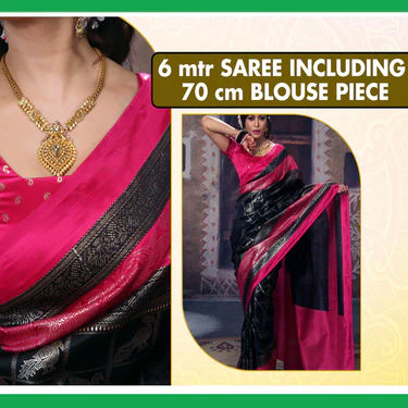 Pick Any 1 Foil Work Saree by Pakhi (FPS11) - Image 4