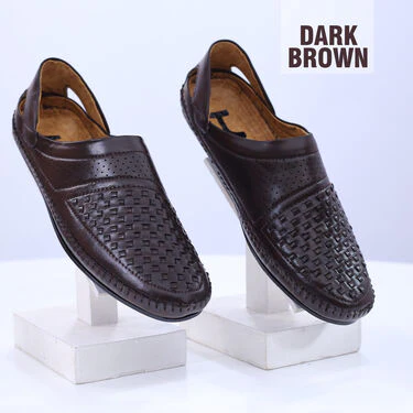Pick Any 1 Stylish Leatherite Sandals + Free Sporty Watch + Golden Chain + Golden Bracelet (SWJ2) - Image 3