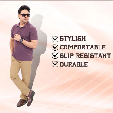 Pick Any 1 Stylish Leatherite Sandals + Free Watch And Sunglasses (SW76) - Image 7