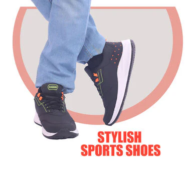 Pick Any 1 Stylish Sport Shoes + Free 2 Pair Socks + Free Stylish Watch (SSC13) - Image 2