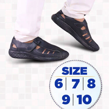 Pick Anyone Leatherite Sandal + Free 2 Pair Socks + Trimmer (SDC8) - Image 4