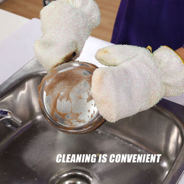 Quick & Easy Deep Cleaning Scrub Gloves - Image 3