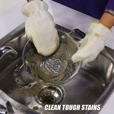 Quick & Easy Deep Cleaning Scrub Gloves - Image 4