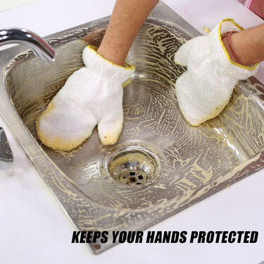 Quick & Easy Deep Cleaning Scrub Gloves - Image 6