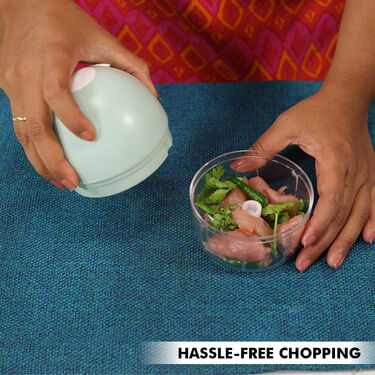 Rechargeable Quick & Easy 5 Secs Vegetable Chopper (EC4) - Image 5