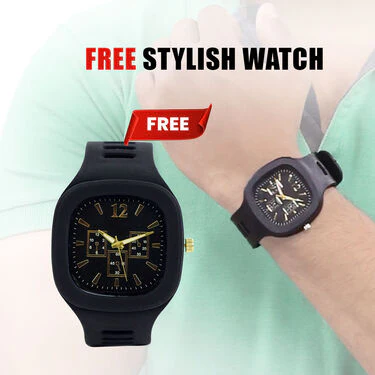 Rechargeable Quick & Painless Powerful Shaver for Men + Free Stylish Watch (PHW) - Image 9