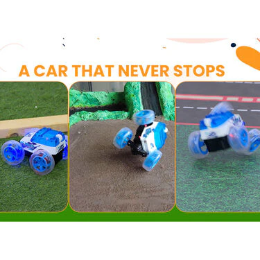 Remote Controlled Big Action Car with Music & Light (RAC) - Image 2