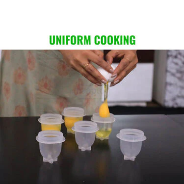 Set of 6 pcs Silicone Egg Boiler (EGB1) - Image 4
