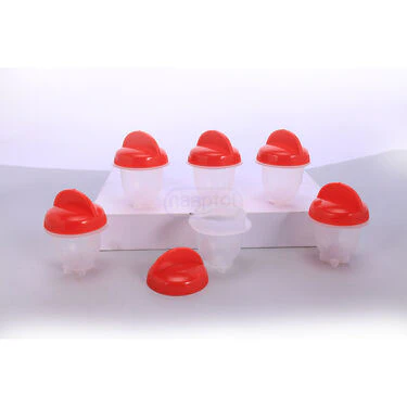 Set of 6 pcs Silicone Egg Boiler (EGB1) - Image 5