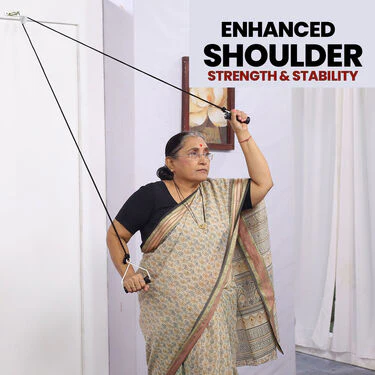 Shoulder & Arm Exercise Physiotherapy Pulley Set (PRS60) - Image 5
