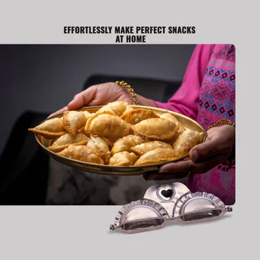 Stainless Steel Double Gujiya Maker (DG3) - Image 4