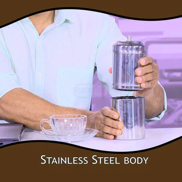 Stainless Steel Filter Coffee Maker 500ml (1CFM1) - Image 4