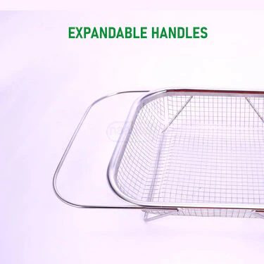 Steel Mesh Sink Drain Basket with Expandable Handle (1SSDB1) - Image 2