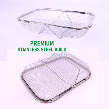Steel Mesh Sink Drain Basket with Expandable Handle (1SSDB1) - Image 5