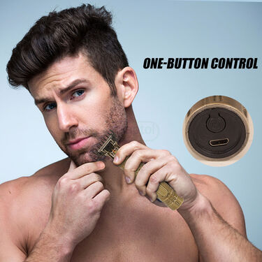 Stylish Golden Trimmer  + Free Black Heads Removing Tools (PMTBRT1) - Image 5