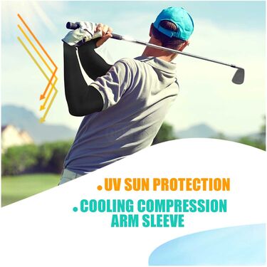 Sun Protection Cool Arm Sleeves - Image 3