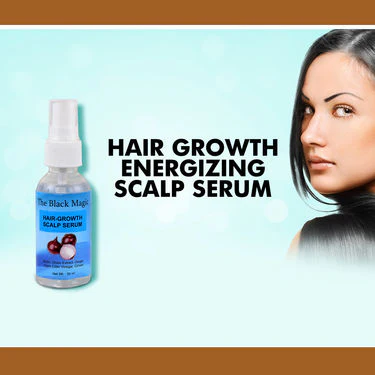 The Black Magic Hair Color Shampoo with Hair Energizing Scalp Serum - Image 4