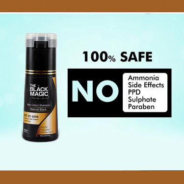 The Black Magic Hair Color Shampoo with Hair Energizing Scalp Serum - Image 8