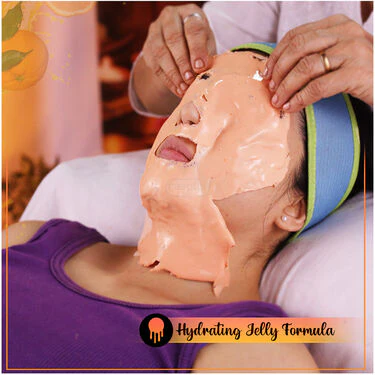 Vitamin C Peel Off Jelly Facial Mask For Salon Pack Of 2 (VCAPM) - Image 3