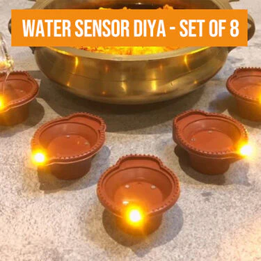 Water Sensor Magic Diya - Set of 8 - Image 2