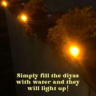 Water Sensor Magic Diya - Set of 8 - Image 4